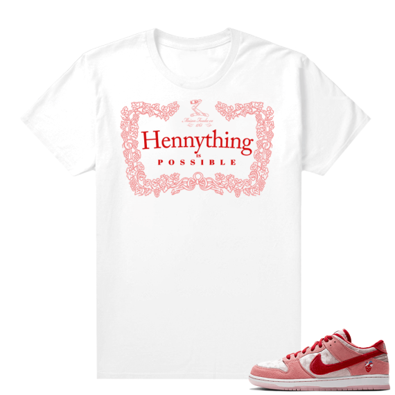 Nike SB Dunk Low StrangeLove shirt White - Hennything