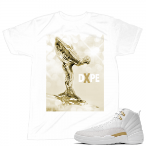 Match OVO 12 Jordan Retro | Dxpe Luxury | White T shirt