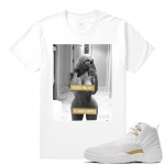 Match OVO 12 Jordan Retro | Haters will Say | White T shirt