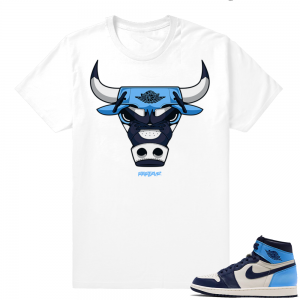 Obsidian UNC 1s | Rare Air Bull | White Shirt