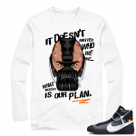 Off-white Nike Blazer Grim Reaper | BANE | White Long Sleeve shirt