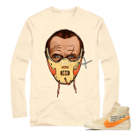 Off white Nike Blazer hallows eve | Hannibal Lecter | Tan Long Sleeve shirt