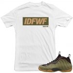 Olive Foams | Matching shirt 'I Dont Fuck with Fakes' | White Shirt