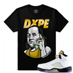 Match Olympic 5 Jordan Retro | Dxpe Hustle | Black T shirt