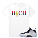 Match Olympic Foams| Country Club Rich Olympic| White T shirt