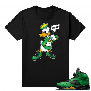 Oregon 5s sneaker tees shirts - Black - Sold Out