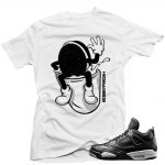 Oreo 4s matching sneaker tees shirts |Dunk sneaker Tee White | Streetwear Online