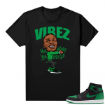 Pine Green 1s shirt Black - Dababy Vibez