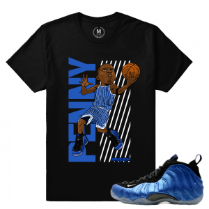 Match OG Royal Foams | Penny Finesse | Black T shirt