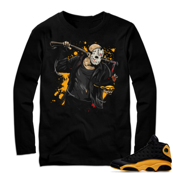 Melo 13s | Jason 13s | Black Long Sleeve shirt