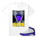 Match Jordan 9 Kobe | Dxpe 9s | White T shirt