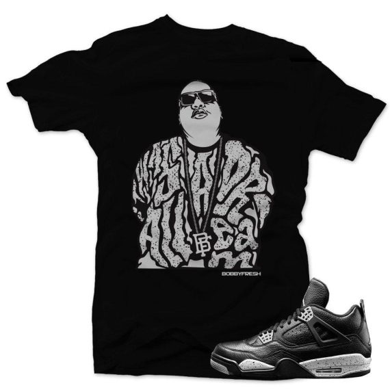 Oreo 4s matching sneaker tees shirts |All A Dream sneaker Tee Black | Streetwear Online