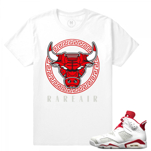 Match Jordan 6 Alternate | Bullsace | White T shirt