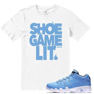 Match Pantone 9 Jordan Low Retros | Shoe Game Lit | White T shirt