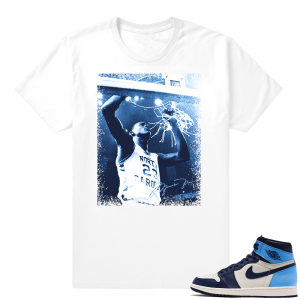 Obsidian UNC 1s | UNC 82 Champions | White Shirt