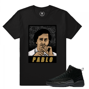 Match Jordan OVO 12 Black | Feel Like Pablo | Black T shirt