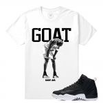 Match Neoprene 12s Jordan Retro | GOAT | White T shirt