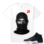 Match Neoprene 12s Jordan Retro | MJ Nylon Ski Mask | White T shirt