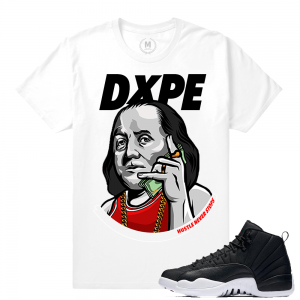 Match Neoprene 12s Jordan Retro | Hustle Never Stops | White T shirt