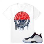 Match Olympic Foams| Medusa Drip | White T shirt