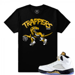 Match Olympic 5 Jordan Retro | Trappers | Black T shirt