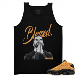 Match Air Jordan 13 Chutney | Blessed | Black Tank Tee