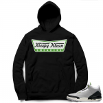 Air Jordan 3 retro hoodie Chlorophyll | Krispy Klean Sneakers | Black Hoodie