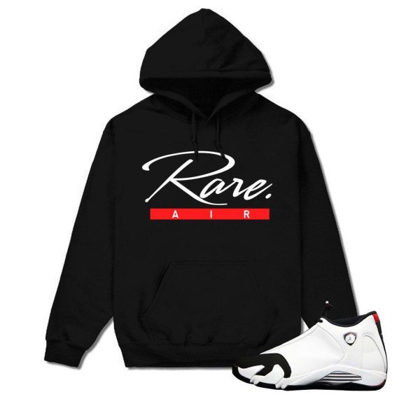 Black Toe 14s | Rare Air Script Hoodie