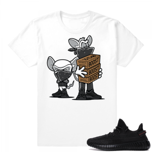 Yeezy Boost 350 V2 Black | Sneaker Heist | White Shirt