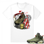 Travis Scott Jordan 6 | Astroworld | White shirt