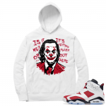 Carmine 6 Hoodie - White Joker