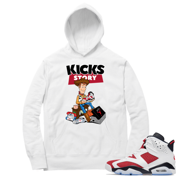 Carmine 6 Hoodie - White Kicks Story