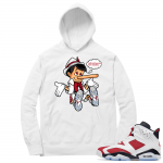 Carmine 6 Hoodie - White No More Sneakers