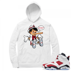 Carmine 6 Hoodie - White No More Sneakers