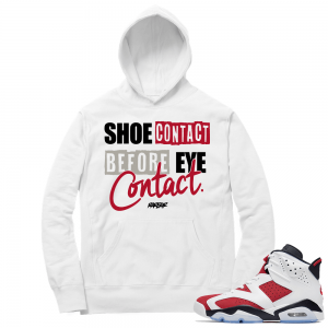 Carmine 6 Hoodie - White Shoe Contact