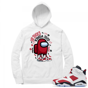 Carmine 6 Hoodie - White Shoes Sus