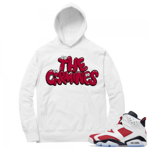 Carmine 6 Hoodie - White The Carmines