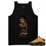 Match Air Jordan 13 Chutney | Kodak x Chutney | Black Tank Tee