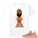 Yeezy 350 Clay | Nipsey Hussle | White shirt