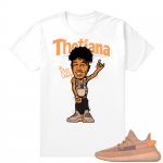 Yeezy 350 Clay | Thotiana | White shirt