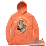 Yeezy 350 Clay | Misunderstood Ye | Bright Orange Hoodie