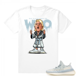 Yeezy Cloud White | Ric Flair Drip | White Shirt