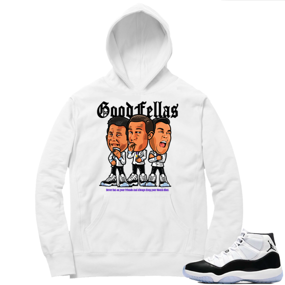 Concord 11 | GoodFellas | White Hoodie