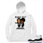 Concord 11 | Ezekiel 25:17 | White Hoodie