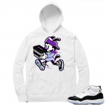 Concord 11 | Double Up | White Hoodie