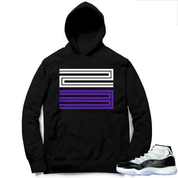 Jordan 11 Concord | 23 | Black Hoodie