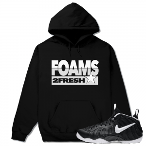 Match Dr Doom Foams | Foams Too Fresh | Black Hoodie