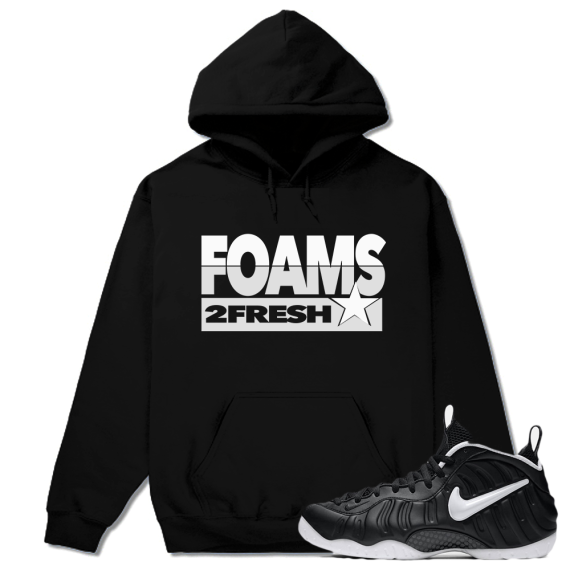 Match Dr Doom Foams | Foams Too Fresh | Black Hoodie