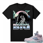 Easter 5s Regal Pink Shirts - Black Biggie Paradise