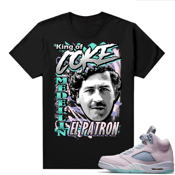 Easter 5s Regal Pink Shirts - Black King OF Coke